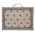 Colourful Floral Madhubani Laptop Bag