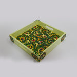 Petals And Whirls Pattachitra Tray