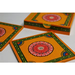Divine Effloroscence Pattachitra Coasters