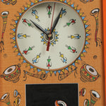 Striking Beats Of Art Tribal Art Wall Clock