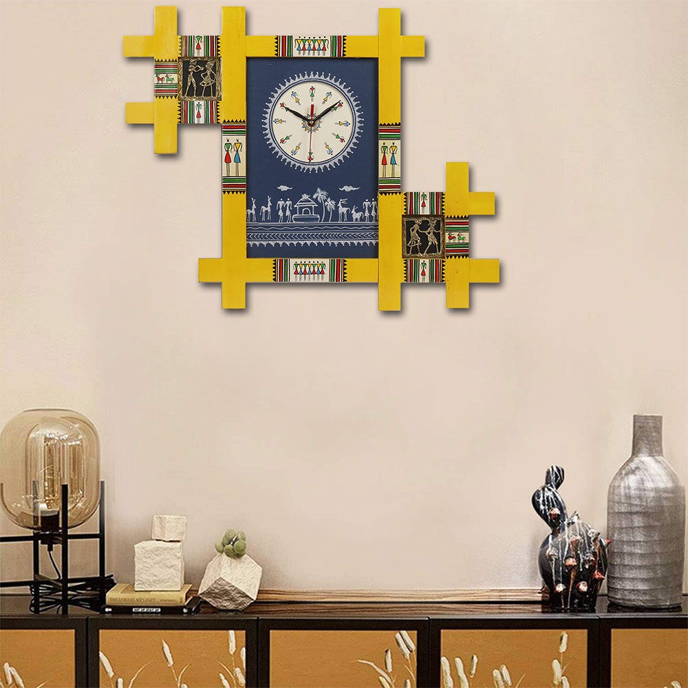 The Subtle Art Of Tribe Tribal Wall Clock