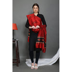 Silk Hand Woven Red Dupatta