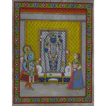 Shreenath Ji Pichwai Painting Hand Painted 